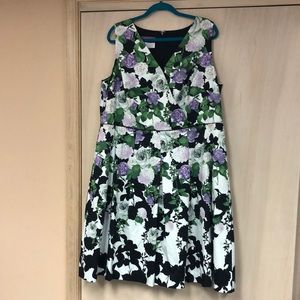 Talbots Floral Oprah Collection Dress